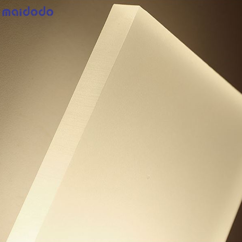 12W LED Wall Light, Maidodo Frosted Acrylic Lamps Wall, Decor Wall Lamp,Warm White 3500K Wall Wash Light  [Energy Class A+]