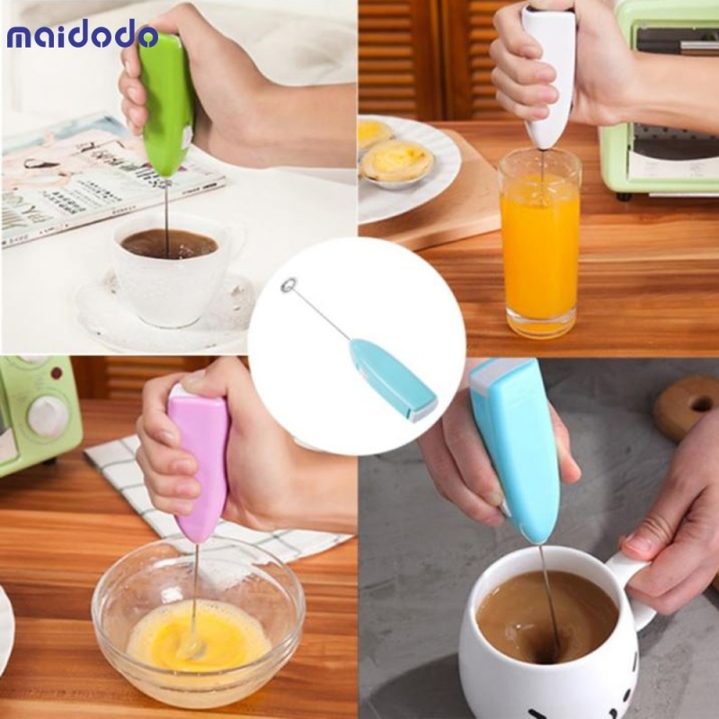 Handheld Automatic Battery Powered Stainless Steel Electric Milk Frother/Coffee beater