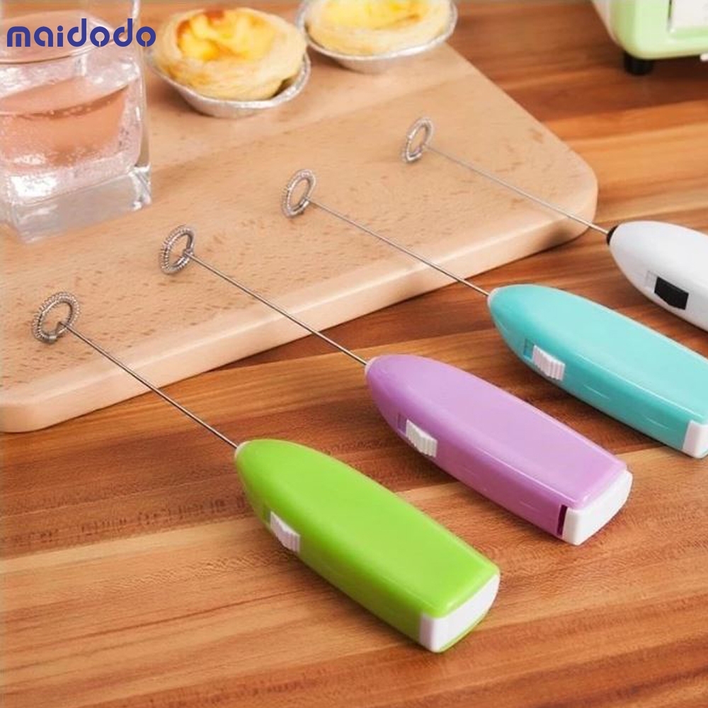 Handheld Automatic Battery Powered Stainless Steel Electric Milk Frother/Coffee beater