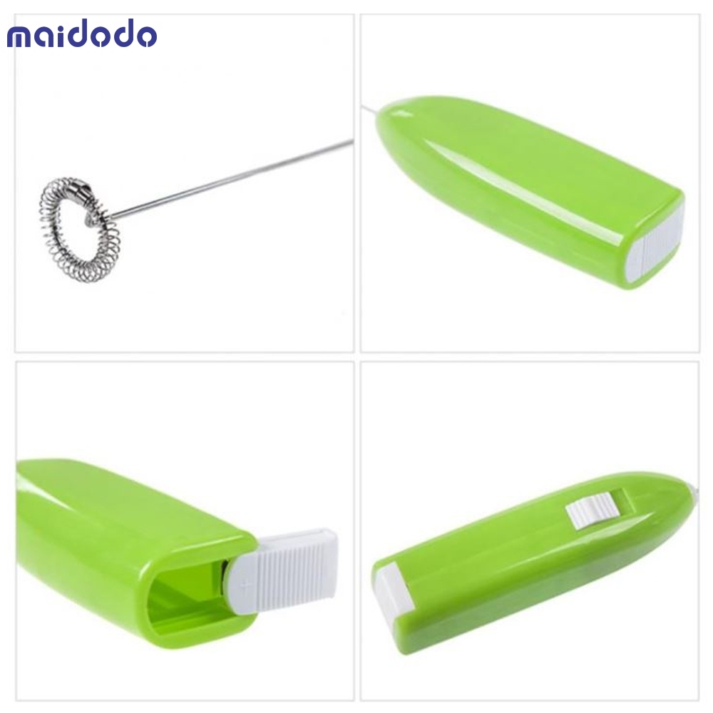 Handheld Automatic Battery Powered Stainless Steel Electric Milk Frother/Coffee beater