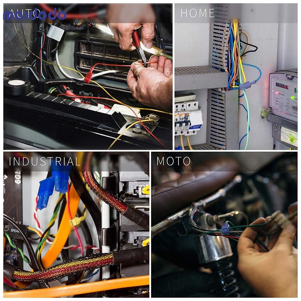 Wire Terminal Crimp Connectors, T-Tap Wire Connectors, Insulated Disconnect Spade Terminals