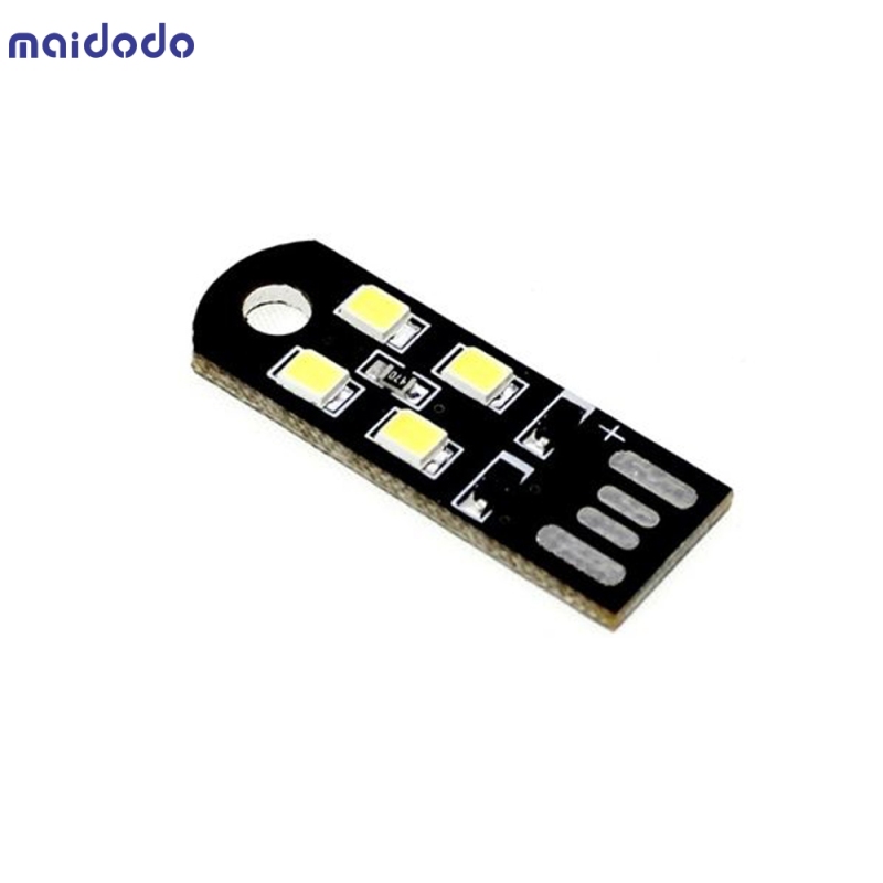 4-LED Night Light USB Power 1W 5V White Light