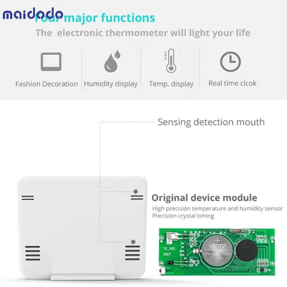 Multifunctional automatic electronic temperature and humidity device