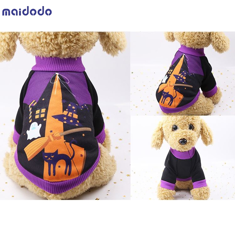 Funny Dog Clothes Festival Halloween Holiday Uniform
