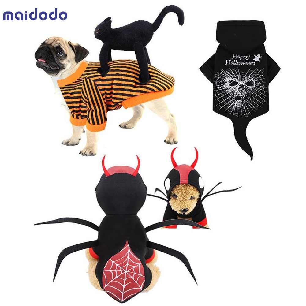 Funny Dog Clothes Festival Halloween Holiday Uniform