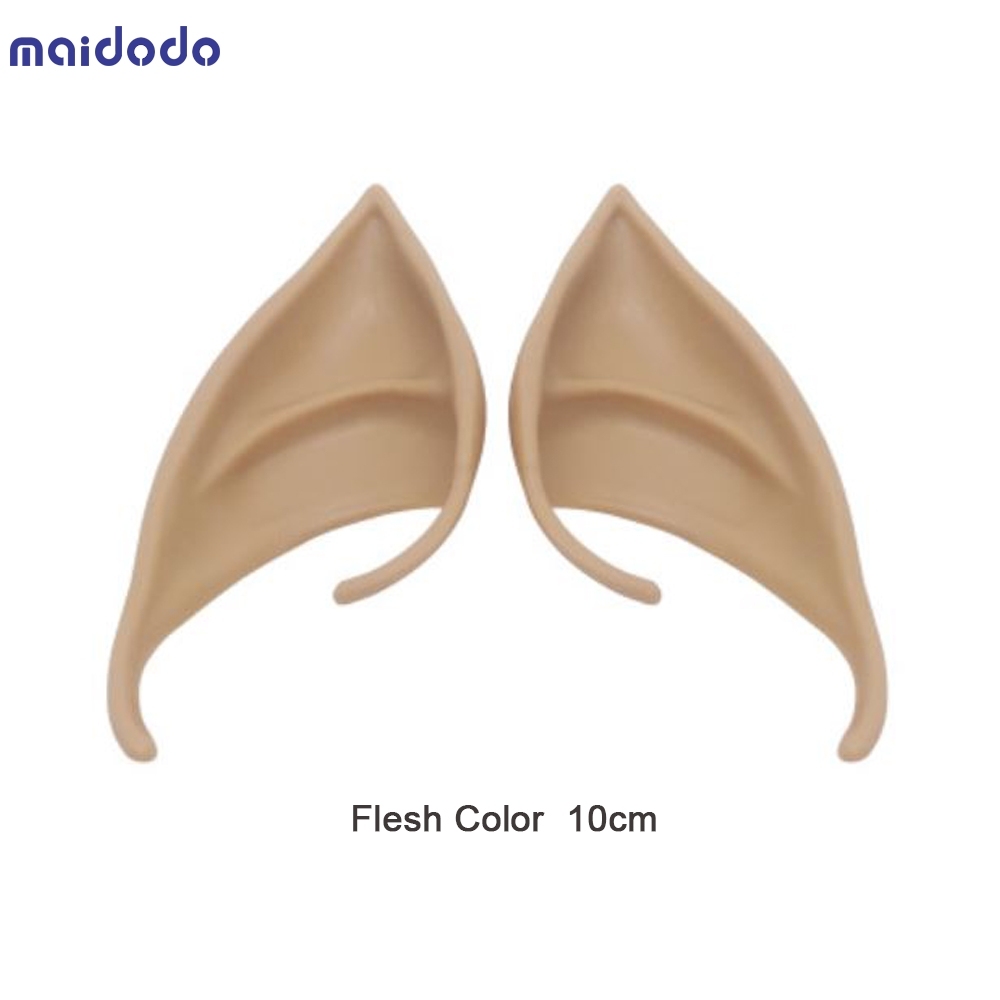 Elf Cosplay Ears Pointed Ears Fake Ears Halloween Party Accessories 1 Pair