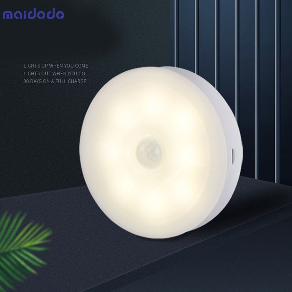 4W human body induction night light USB rechargeable night light
