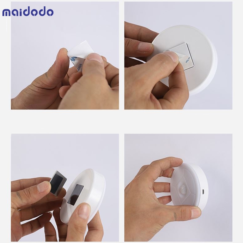 4W human body induction night light USB rechargeable night light