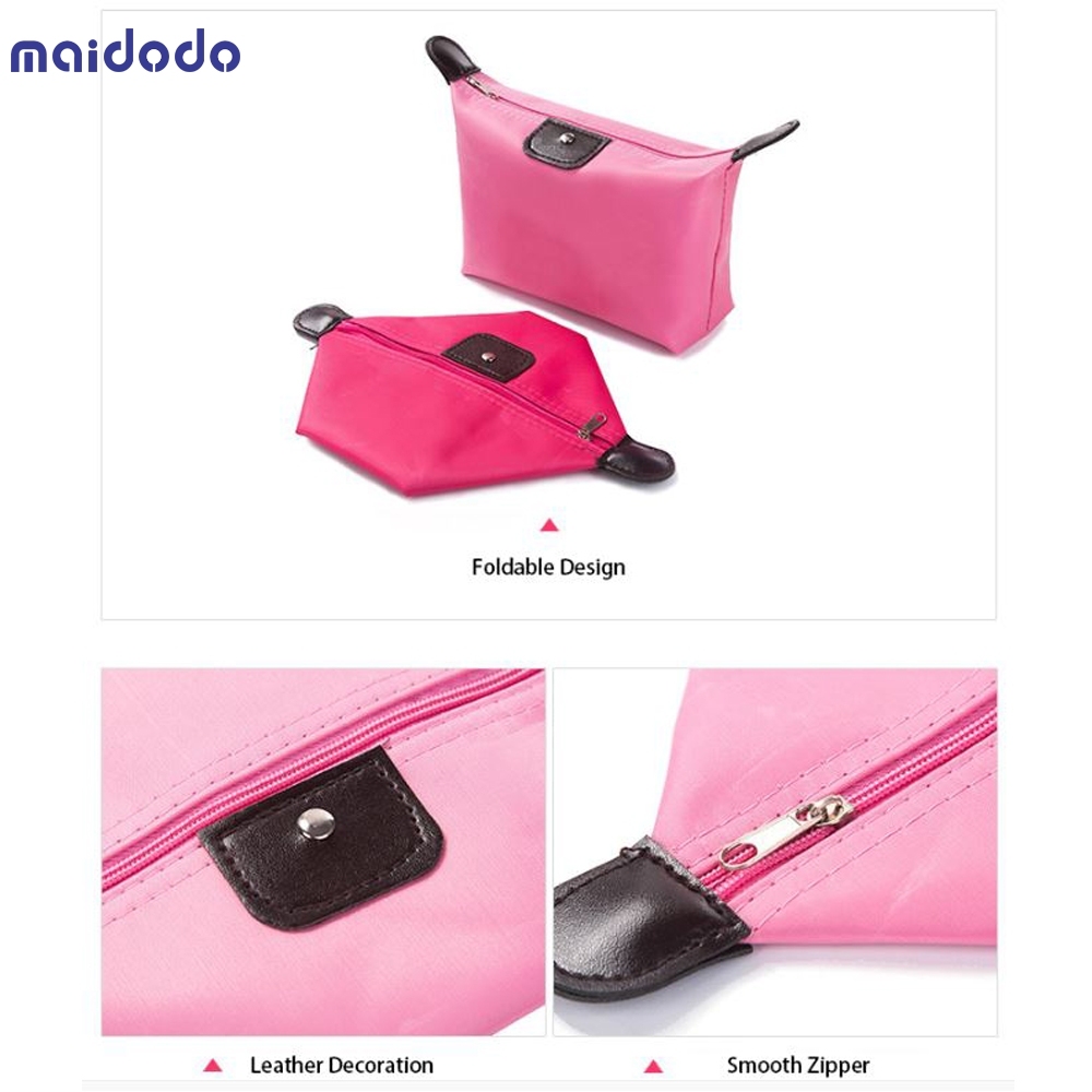 Foldable Women Travel Cosmetic Bag