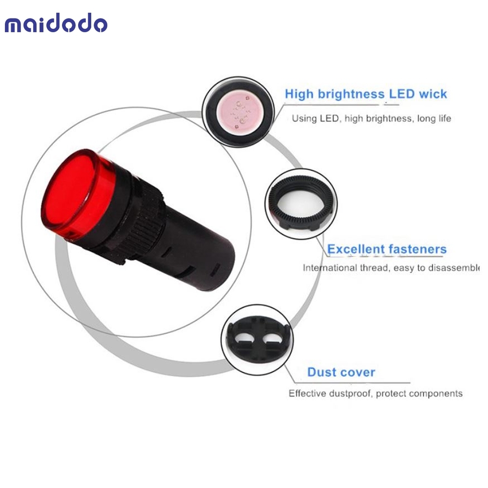 Indicator Lamp 20mm Led Indicator Light Pilot Signal Lamp