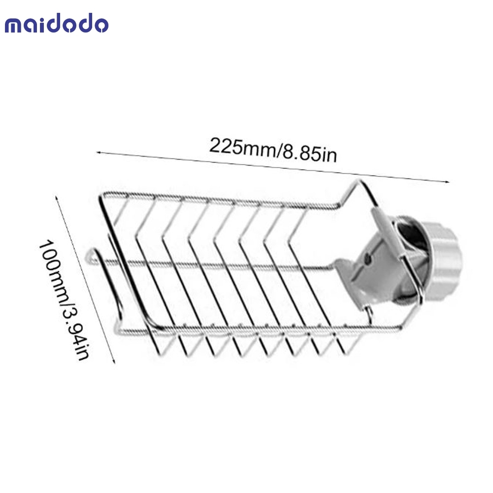 Stainless steel faucet rack