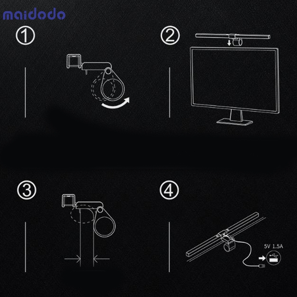 Computer Intelligent Office Desk Lamp Reading Screen Lamp