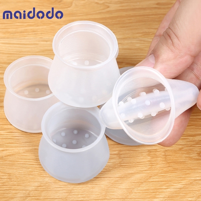 4/8/16pcs Furniture Chair Leg Silicone Cap Pad Protection Table Feet Cover Floor Protector
