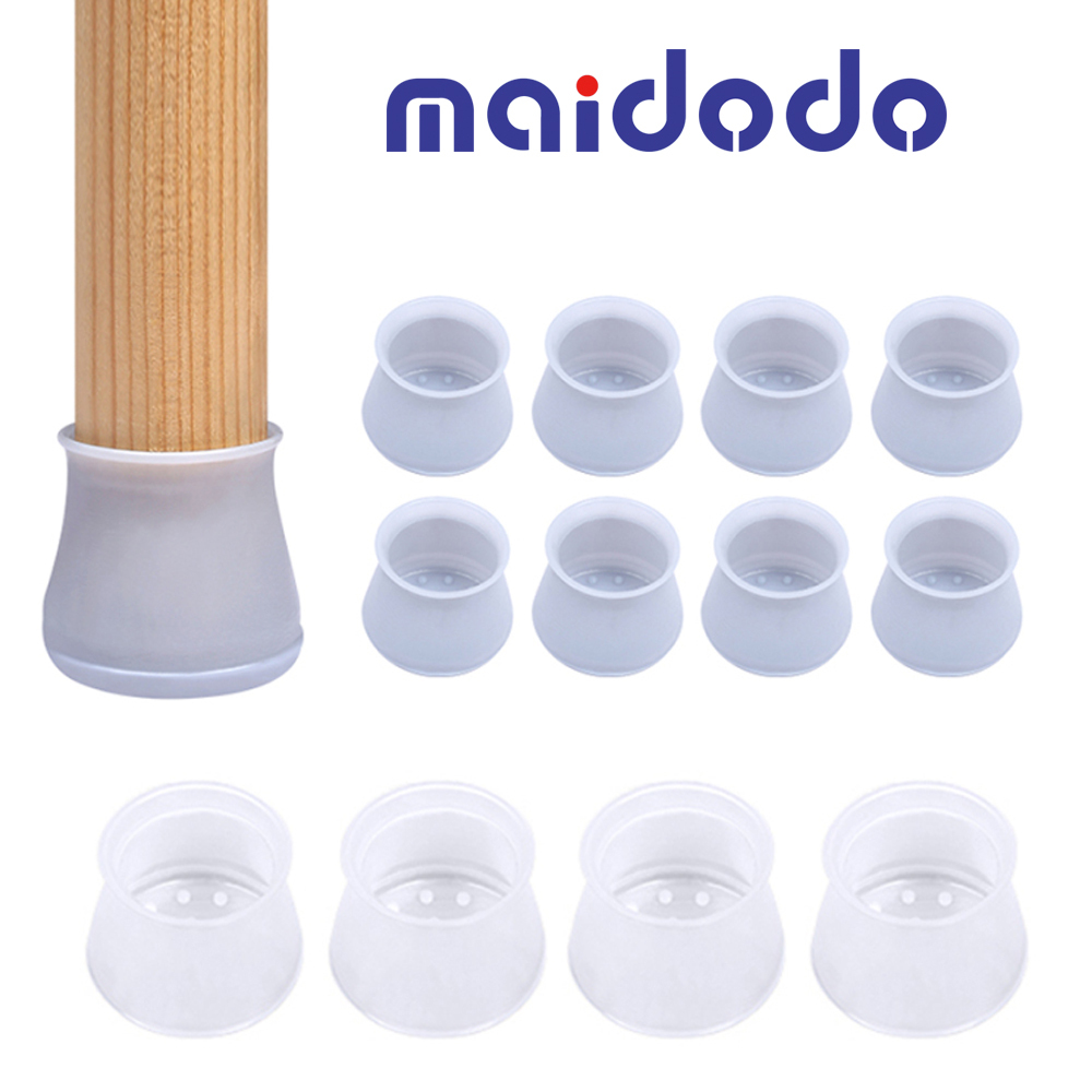 4/8/16pcs Furniture Chair Leg Silicone Cap Pad Protection Table Feet Cover Floor Protector