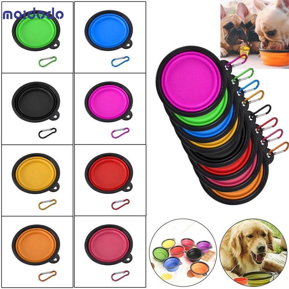Pet Bowl Folding Silicone Dog Bowls