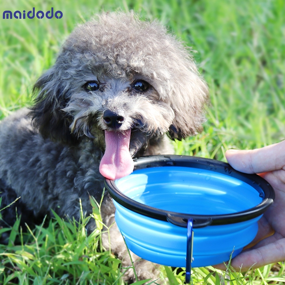 Pet Bowl Folding Silicone Dog Bowls