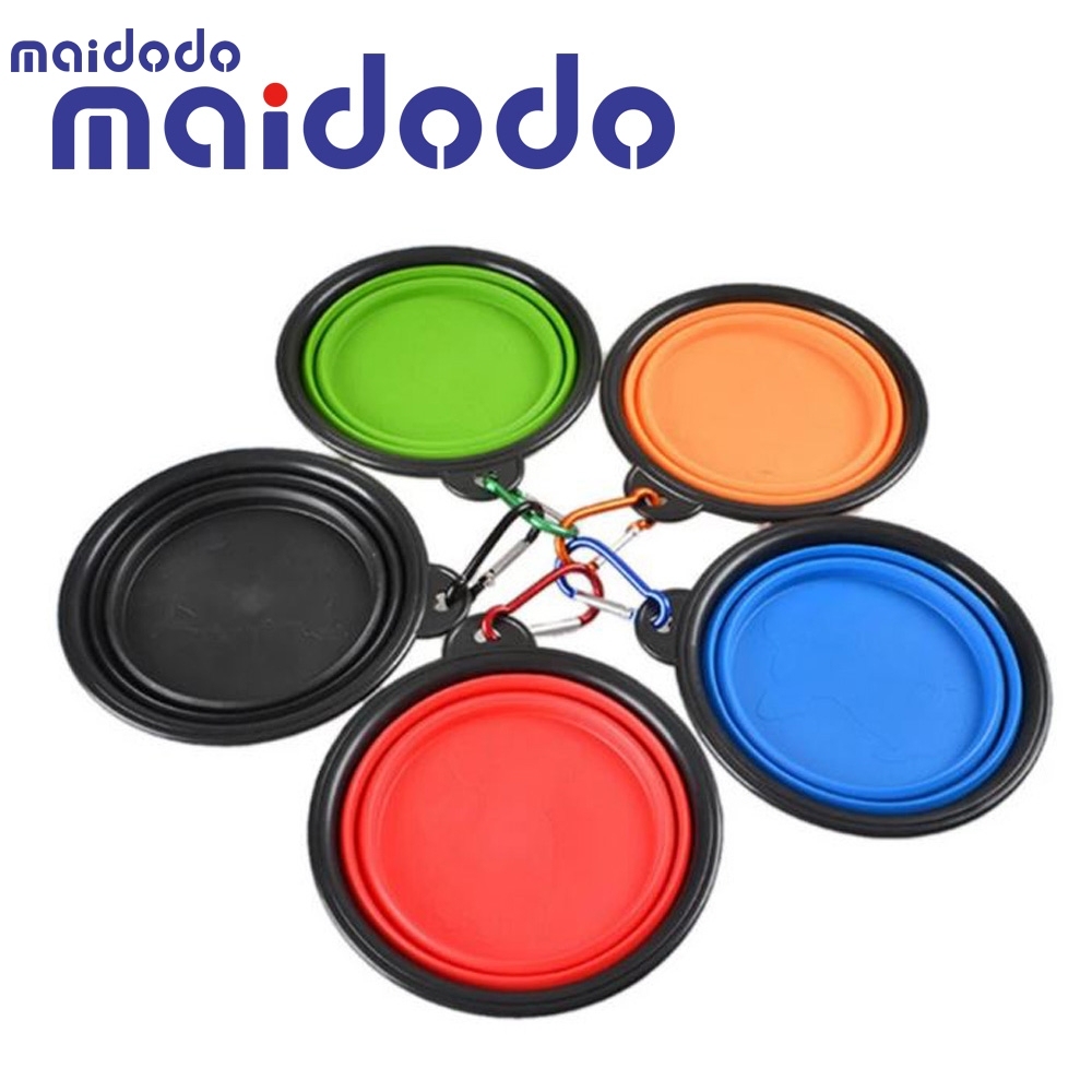 Pet Bowl Folding Silicone Dog Bowls