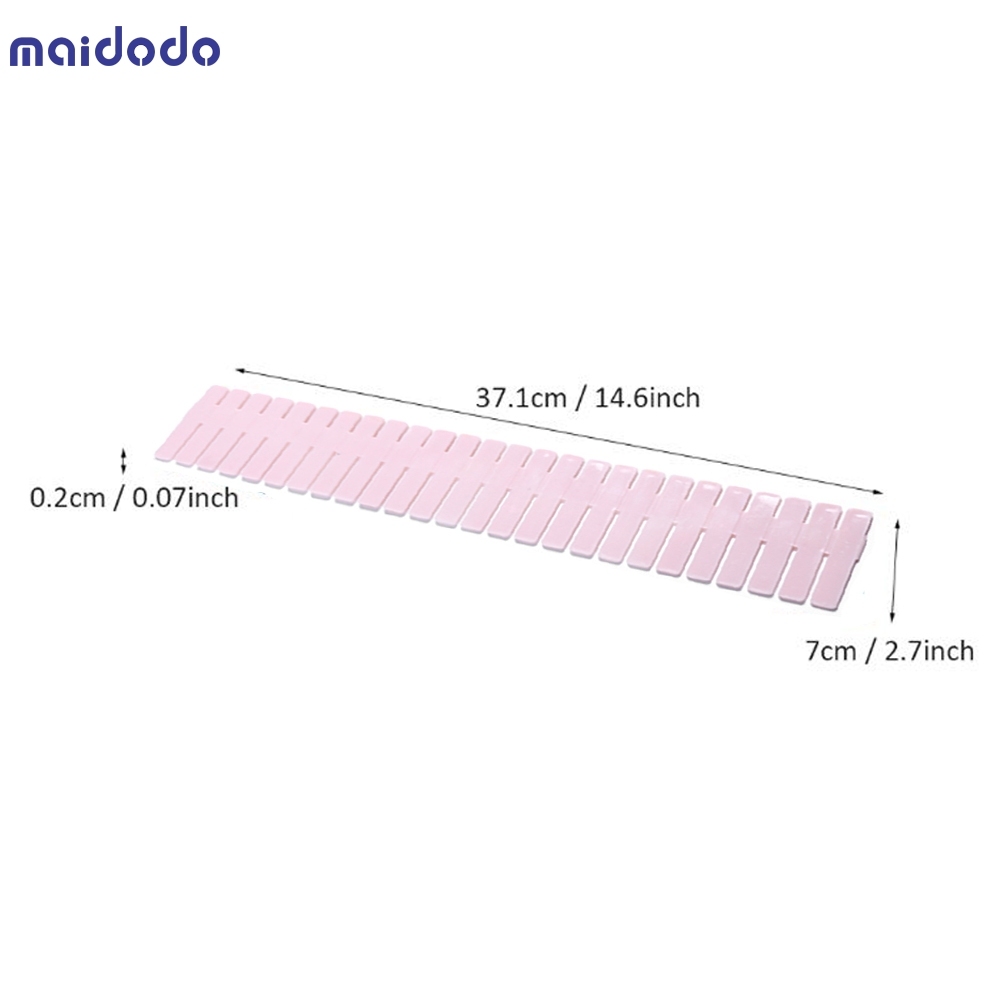 4pcs/Set DIY Drawer Divider Household Storage Organizer Partition Board
