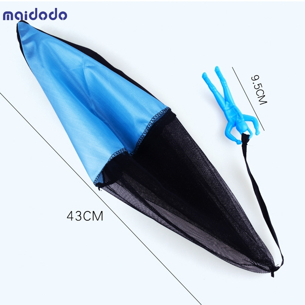 Hand Throw Soldier Parachute Toys Indoor Outdoor Games for Kids Mini Soldier