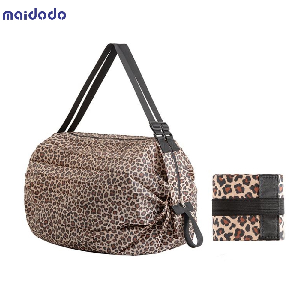Reusable Grocery Bags Eco-Friendly Foldable Large Capacity Shopping Compact Bag