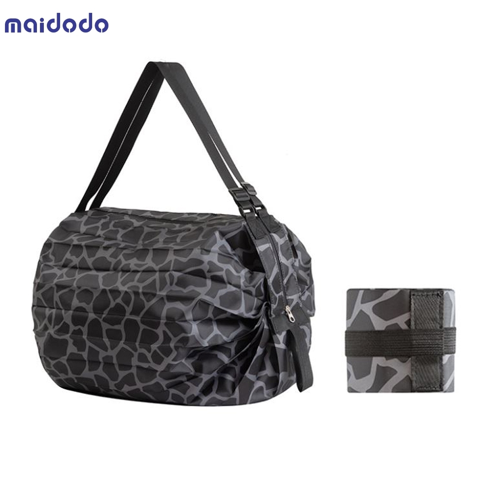 Reusable Grocery Bags Eco-Friendly Foldable Large Capacity Shopping Compact Bag