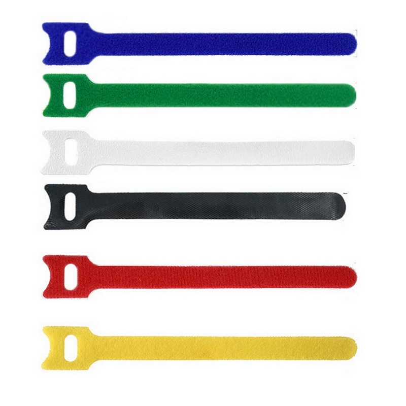 10x T-shaped Cable Ties Fastener Cable Nylon Power Cord Loop Tape  Cable Ties