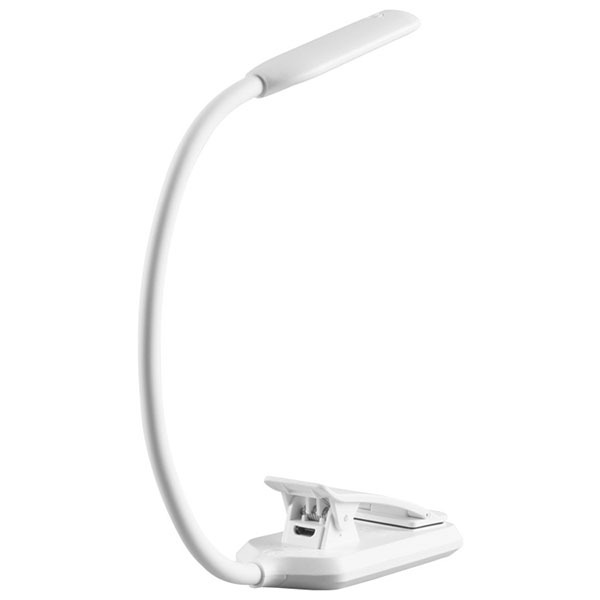 maidodo LED eye reading lamp plastic reading book color, arbitrary angle USB charging reading clip lamp.