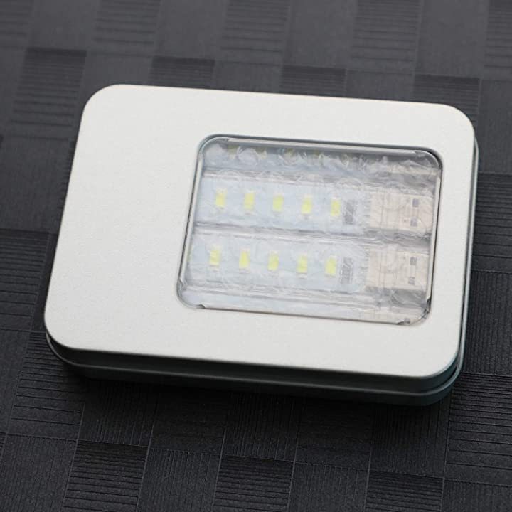 USB Light,Night Light Plug in,Small Led Light Stick with 8 Lamp Beads for Power Brick/Portable Power Station(Pack of 5)