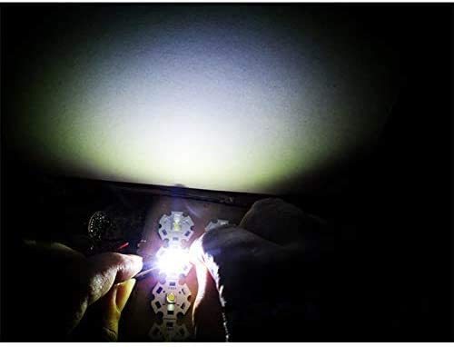 maidodo 10W CREE Single XML LED T6 High Power LEDs White Chip with 20mm PCB for DIY (Coolwhite)