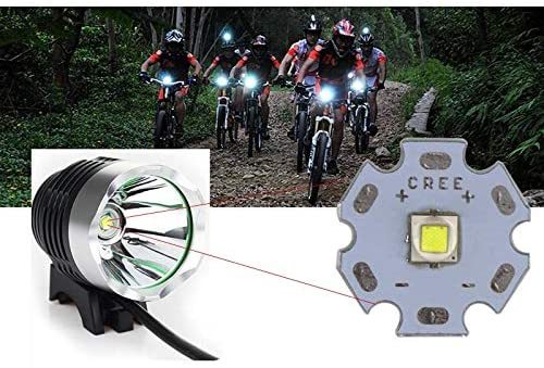 Maidodo 10W CREE Single XML LED T6 High Power LEDs White Chip with 20mm PCB for DIY (Warmwhite)