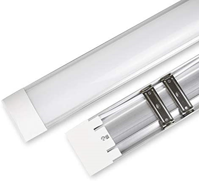 Maidodo  Lights Led Tube 120 cm cold / warm /neutral white  Flicker-free LED Ceiling Lamp Ultra Slim Tube Light for Garage, Warehouse, Hobby Room