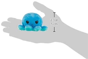 Two-sided octopus doll plush toy double-sided flip into face small octopus
