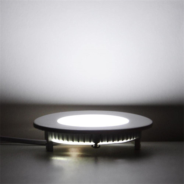 Maidodo Ultra Thin LED Panel Light 18W Cool White LED Ceiling Recessed Panel Light Slim Round Panel Light for Indoor