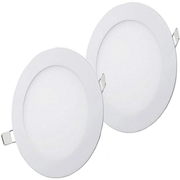 Maidodo Ultra Thin LED Panel Light 18W Cool White LED Ceiling Recessed Panel Light Slim Round Panel Light for Indoor