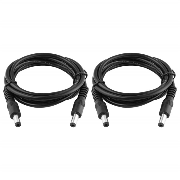 maidodo 1 Meter White DC Power Female to Male Splitter Adapter Cable