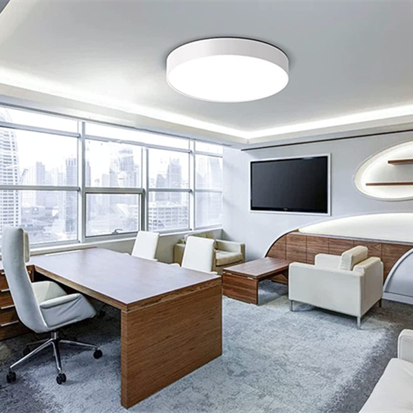 LED Deuchteleuchte Maidodo Ø30x5cm, 18W White Rund Deckenlampe Kaltweiß 6000K  für Büro, Schlafzimmer, Wohnzimmer, Flur, Keller