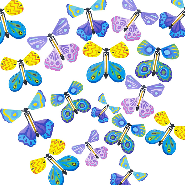 Magic Fyling Butterfly Kreatives Geschenk Mutter Vatertag Geschenk Thanksgiving Karte Geschenk 4-Pack