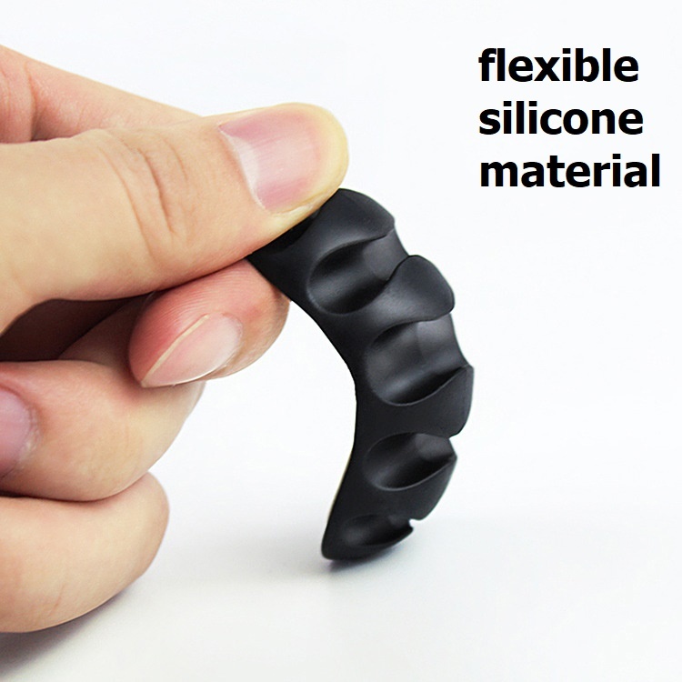 Cable Clips 16 Pack Black Adhesive Cord Holders Ideal Cable Cords Management for Organizing Cable Wires Electrical Home Office Desk