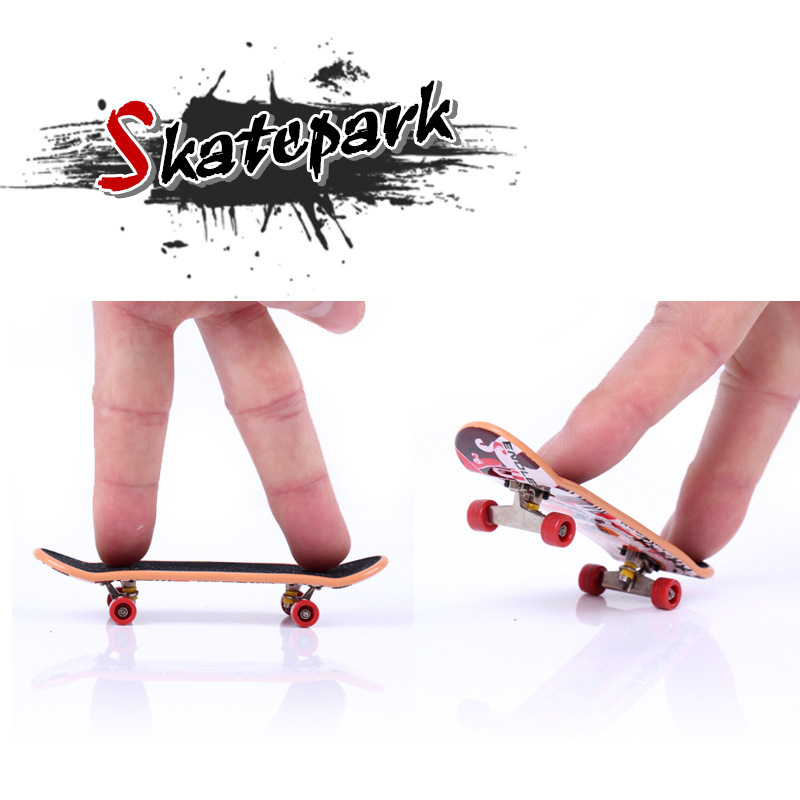 Finger Skateboard Mini Skateboard Fingerboard Finger Toys Birthday Christmas Creative Gifts for Adults Kids Children Finger Skater