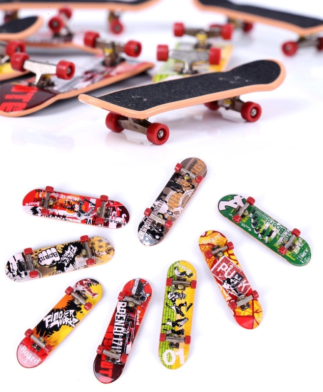 Finger Skateboard Mini Skateboard Fingerboard Finger Toys Birthday Christmas Creative Gifts for Adults Kids Children Finger Skater
