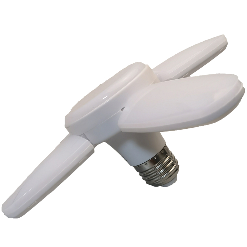SOUDAOWO LED Light Bulb 40 Watt, E26 Base 6500K Daylight Mini LED Fan Blade LED Bulbs, Deformable LED Bulbs for Workbench Porch Basement