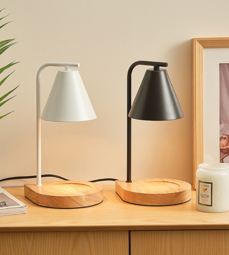 Candle Warmer Lamp Wax Melting Candle Wax Melter with Bulb Dimmable Switch Aromatic Candle Holder for Home Office Bedroom