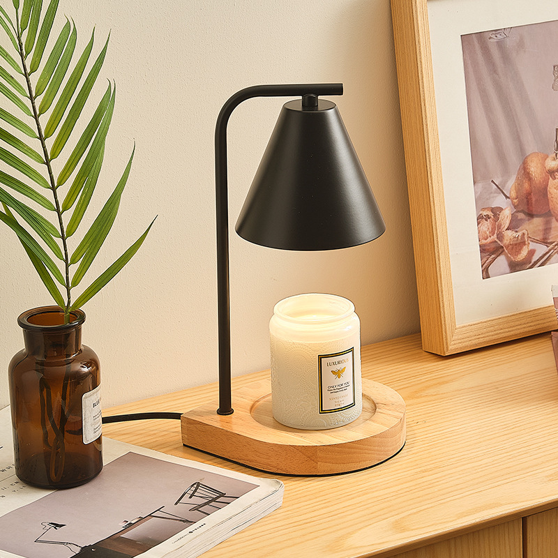 Candle Warmer Lamp Wax Melting Candle Wax Melter with Bulb Dimmable Switch Aromatic Candle Holder for Home Office Bedroom