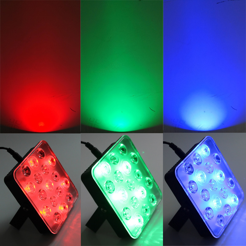 Stage Light Disco Light RGB LED Par Light Sound Activated with Remote Control for Party Wedding Bar Stage Christmas Halloween