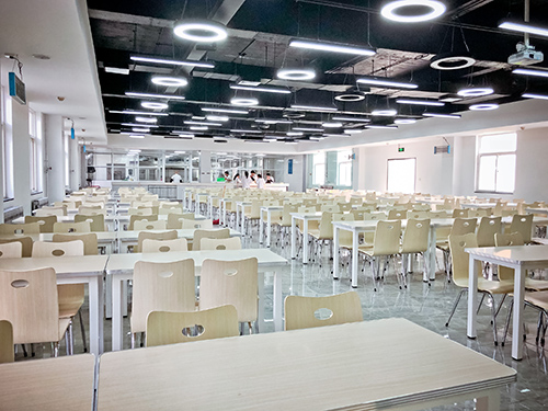 Deformation of staff canteen