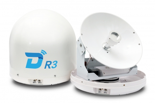 Ditel R3(33cm) Ku-band Marine satellite TV antenna System