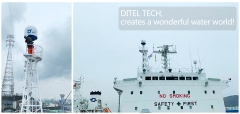 DITEL V81 maritime VSAT installed on “BOW ANDES” Oil Tanker going for Southeast Asia lines
