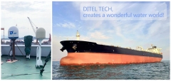 DITEL V81 maritime VSAT installed on an Oil Tanker