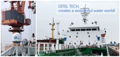 DITEL V81 maritime VSAT installed on an Oil Tanker