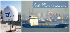 DITEL V81 Maritime VSAT Solution for an Oil Tanker